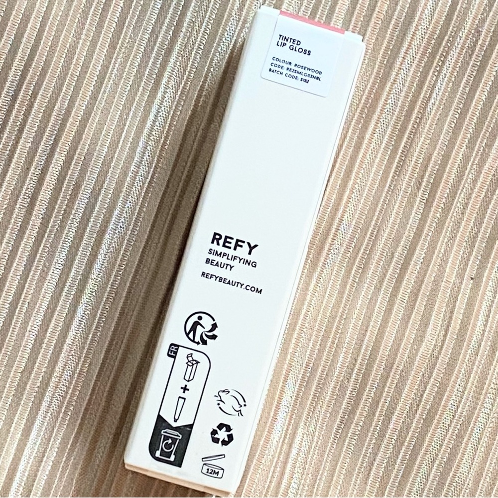 REFY LIP GLOSS ROSEWOOD 5ml travel size - Picture 2 of 4